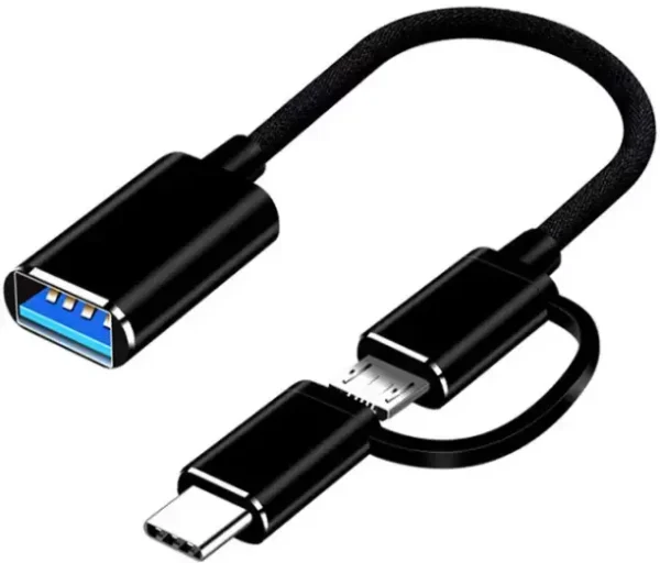 IPMAC USB Type C Micro USB OTG Adapter