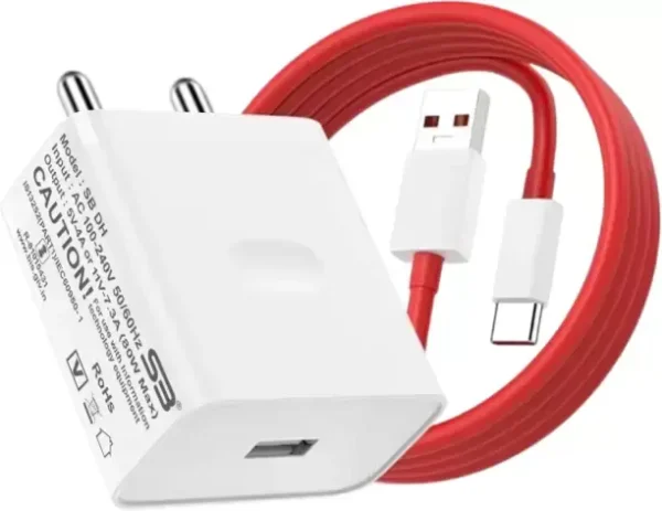 SB 80 W SuperVOOC 7.3 A Wall Charger for Mobile with Cable