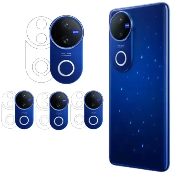 ISAAK Back Camera Lens Glass Protector for Vivo V50 5G