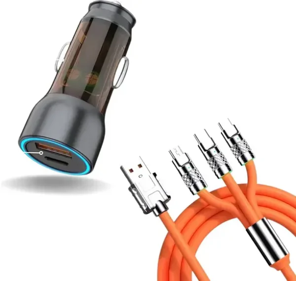 CIHROX 61.2 W Qualcomm 3.0 Turbo Car Charger