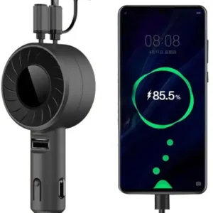 WhiteCherry 21 W Turbo Car Charger