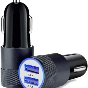 WhiteCherry 21 W Turbo Car Charger Black
