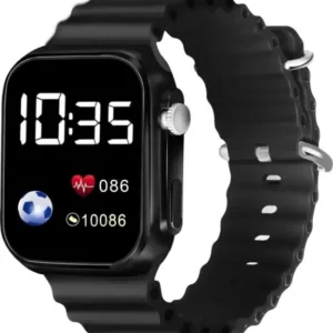 HLMT Teenagers LED Luxurious Fashion Silicone Digital Watch