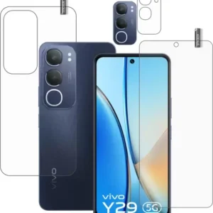 BOMGUARD Front and Back Tempered Glass for VIVO Y29 5G
